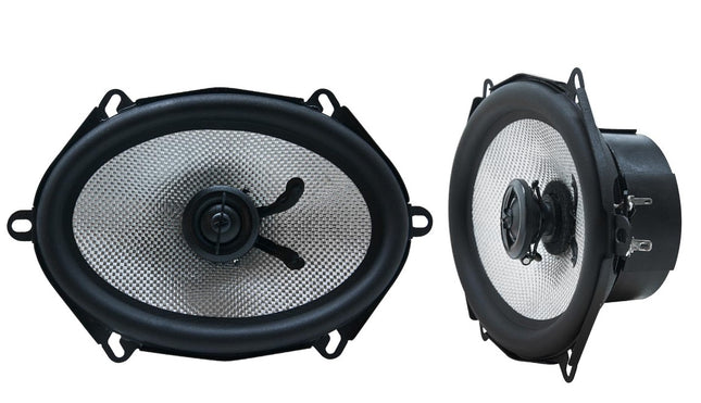 VTEK-57Xi 6x9" Højttalersæt - 500W, 2 Ohm, Silk Dome Tweeter