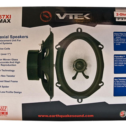 VTEK-57Xi 6x9" Højttalersæt - 500W, 2 Ohm, Silk Dome Tweeter