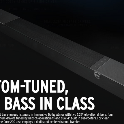 Klipsch Flexus Core 200 Soundbar
