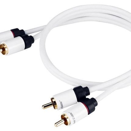 Phonokabel (RCA) 5 meter hvidt