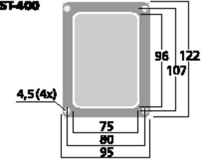 ST-400 Bi-Wiring Højttaler Terminal
