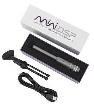 MiniDSP UMIK-1 USB Målemikrofon: Plug & Play, Præcis Lydmåling USB-C