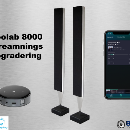 Beolab 8000 Streamer: Wifi & Bluetooth Musikafspilning