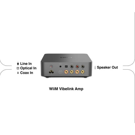 WiiM VibeLink Amp – Perfekt forstærker til Mini, Pro, Ultra m.fl.