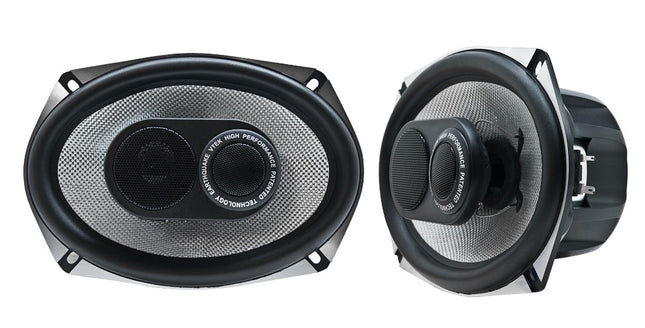 VTEK-693 Højttalersæt 6x9" - Kraftfuld Bas, 700W, Silke Diskant