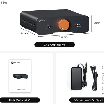 Fosi Audio ZA3 dual-mode effektforstærker