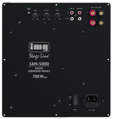 Plate amp subwoofer forstærker modul SAM-500D