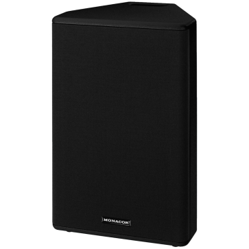 Oplev lyden af professionel PA-teknologi med ELA-højttaler Monacor - den flotte sorte EUL-2/SW