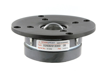 Scan-Speak 1" soft dome diskant D2608/913000 (2stk)