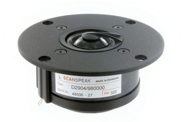 Scan-Speak Classic 1" soft dome D2904/980000 (sæt med 2stk)