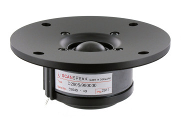 Scan-Speak Revelator 28mm Dome Tweeter D2905/990000 - Kraftig Lydkvalitet