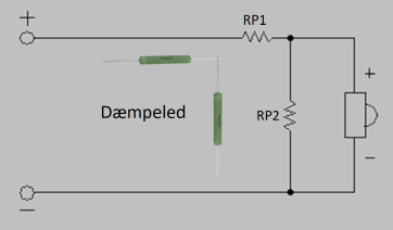 Jantzen 2dB 8 Ohm Lpad Dæmpeled - Induktionsfri Modstande