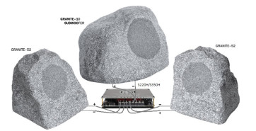 Earthquake ROCK-on Bluetooth Udendørshøjttalere med Subwoofer