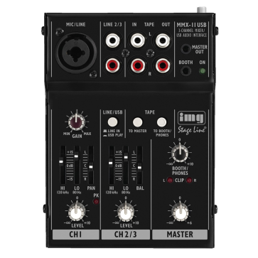 MMX-11USB USB mixer