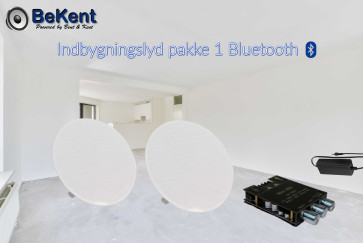Bluetooth Indbygningshøjttalere - Elegant Lyd til Stue & Køkken