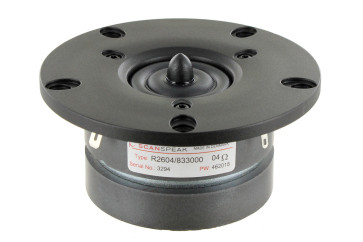 Scan-Speak 1" Ring radiator dome R2604/833000