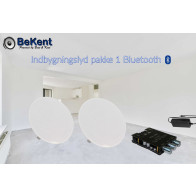 Bluetooth Indbygningshøjttalere - Elegant Lyd til Stue & Køkken