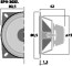 SPH-30X/8SW Fuldtonehøjttaler 3´´