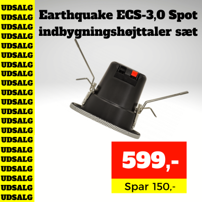 ECS - 3,0 spot indbygningsh&oslash;jttaler