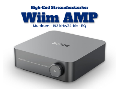 Wiim amp streamingsforst&aelig;rker
